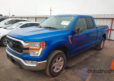 2021 Ford F-150 Xlt из США, поврежденный, VIN 1FTEX1EP9MKD74016